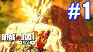 Dragon Ball Xenoverse Gameplay Walkthrough Part 1 Beginning/Character Creation! (XBOX ONE 60FPS)