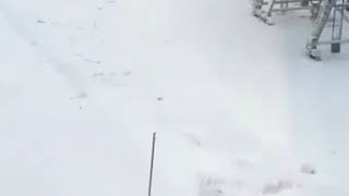 новогоднюю ночь парень застрял в снегу,,Копать, не перекопать