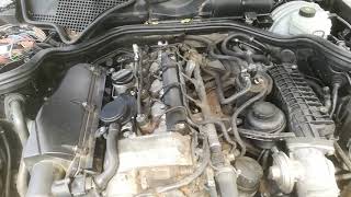 W210 2.2cdi engine start
