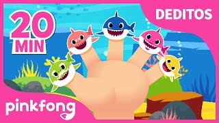 Deditos Tiburón y muchas más | La Familia Deditos | +Recopilación | Pinkfong Canciones Infantiles
