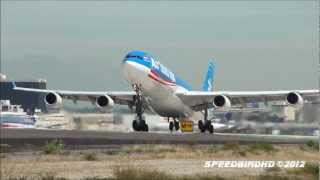 Air Tahiti Nui Airbus A340-313 Representing at LAX