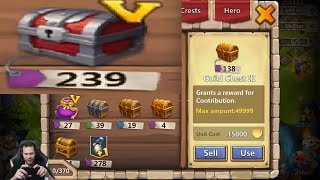 JT's Main Opening INSANE Rewards 250 Castle Chest V + More Castle Clash