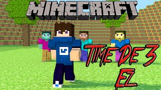 HardcoreGames 1 // Kit None // Força Op e 3v1 Ez // 8 Kills