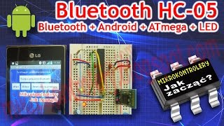 LED MASTER: Test aplikacji Android + ATmega8