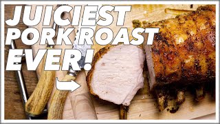 ? Juicy Roast Rack of Pork Recipe