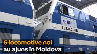 În Moldova, pentru prima dată în 30 de ani, au fost procurate 12 locomotive noi