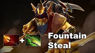 Aui_2000 Steals Xcalibur Dagon and Ethereal in Fountain