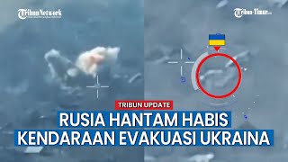 Brigade Artileri ke-238 Rusia Ledakkan Kendaraan Evakuasi Ukraina di Krasnogorovka