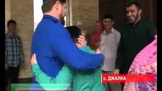 Яркие поздравления в доме Делимхановых Чечня.