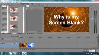 Sony Movie Studio: Blank Screen Render, Solved?