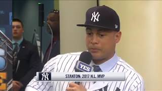 Giancarlo Stanton on joining the New York Yankees