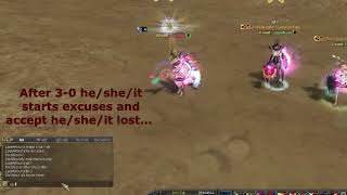 Silkroad Online Server Flora - LadyArthuria/TheBlizzard vs Scammer _DieStep_