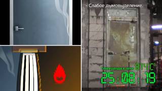 Противопожарная огнеупорная дверь Оупенспейс