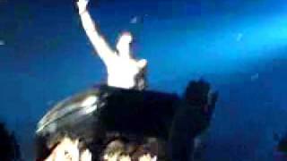 Клавишник в лодке  Rammstein @ Arena Riga 04/03/2010
