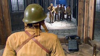 中國囚犯裝病暗算日軍守衛，趁機逃出監獄，不料日軍竟佈置了3道電門！