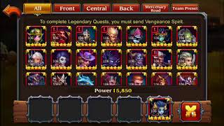Heroes Charge - TL106 - Legendary Quest - Vengeance Spirit - Complete