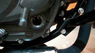 Pulsar 150 engine oil ? level