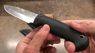 Нож "Навага" Elastron серый Stonewash от Кизляр