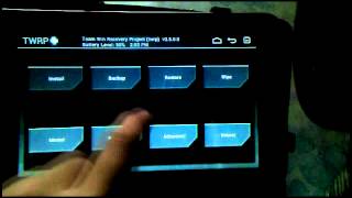 Прошивка планшета Lenovo ideatab a1000f через TWRP