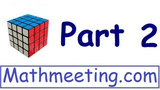 How to solve the 4x4 Rubik's cube - part 2