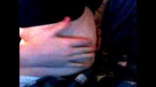 Pregnant with food baby