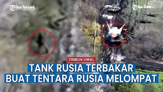 Granat Pasukan Ukraina Tak Mempan Hancurkan Tank Rusia