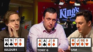 Tony G Faces TROUBLE with ACES - The Sandwich Principle