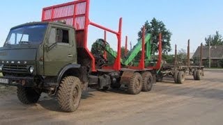 #163. Камаз тюнинг лесовоз