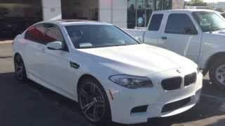 Valencia BMW M5 F10 Window tint Los Angeles, CA 310.827.8121 30% all round