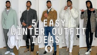 5 Easy Winter Outfit Ideas | Men's Fashion + Style Tips Winter 2019 | Jovel Roystan