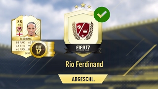 FIFA 17 SQUAD BUILDER CHALLENGE "Rio Ferdinand"
