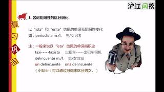 西班牙语A1基础教学课程12  Repaso de Gramática 语法复习