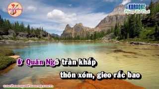 Karaoke | Liên Khúc Hồ Quảng 5 | Trường Sơn Cô Nương - Xách Dì Xín - Ly Hận...