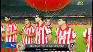 Sevilla vs Atletico De Madrid 2 0 FINAL Copa Del Rey 2010 ،SEVILLA CAMPEON! 19 05 10