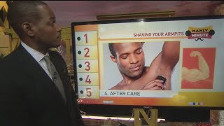Manly Minute: Shaving Your Armpits