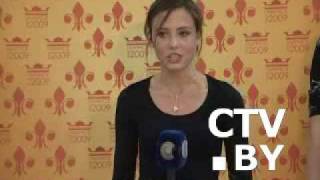 Мисс Минск - 2009. Кастинг.  Снималась в рекламе