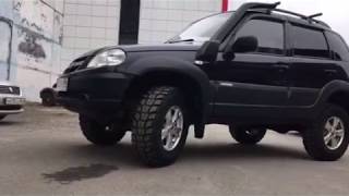 Танки грязи не боятся! Танк от "Continent-Avto" Chevrolet Niva (Шноркель, Лифт, Большие колеса)