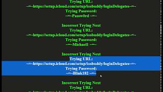 Pr0x13 iDict  How To Run The iDict Tool For icloud Recovery Password