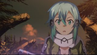 Sword Art Online II - Kirito deflects bullets in GGO