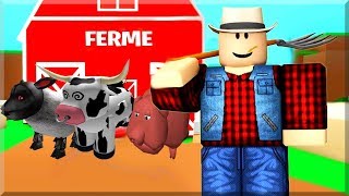 DÉBUT DE L' ÉLEVAGE SUR ROBLOX FARM LIFE !