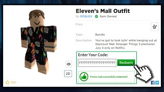 NEW! PROMO CODE! Eleven’s Mall Outfit! GET IT NOW!