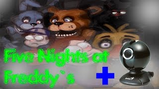 Тактика и прохождение + ВЕБКАМЕРА (Five Nights at Freddy's №1)