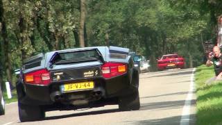 50 exotic cars accelerating LOUD!!