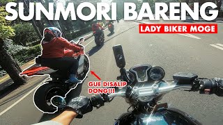 SALFOK! SUNMORI KETEMU CEWEK NAIK DUCATI PANIGALE