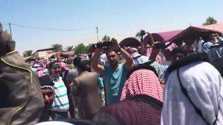 استقبال شيخ المسعود في العراق (صباح السمرمد)في مضيف شمر