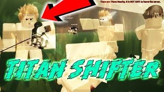 TITAN SHIFTING GAME PLAY | Attack on Titan: Revenge [BETA]