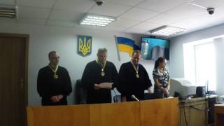 Бердянск.Суд.Боевик "ДНР" батальон "Кальмиус". Дегилевич. Ч2