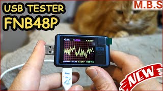 USB TESTER FNB48P FNIRSI тестер обзор нового гаджета