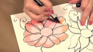 Scrap Time - Ep. 735 - Doodling with Zig Markers from Kuretake