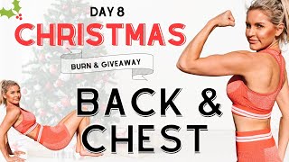 30 minute SEXY BACK & BREAST LIFT at home workout - Rebecca Louise